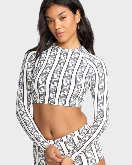 BILLABONG WAVE WATCHER CROP LONG SLEEVE