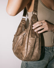 RUSTY ASTORIA TOTE BAG PINECONE