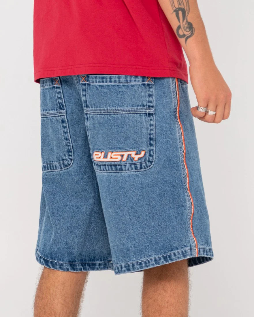 RUSTY FLIP DADDY 2.0 JEAN SHORT