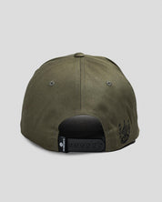 AHOY FKERS SHIELD TWILL SNAPBACK OLIVE