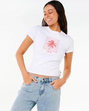 RIP CURL NEON PALM FITTED TEE