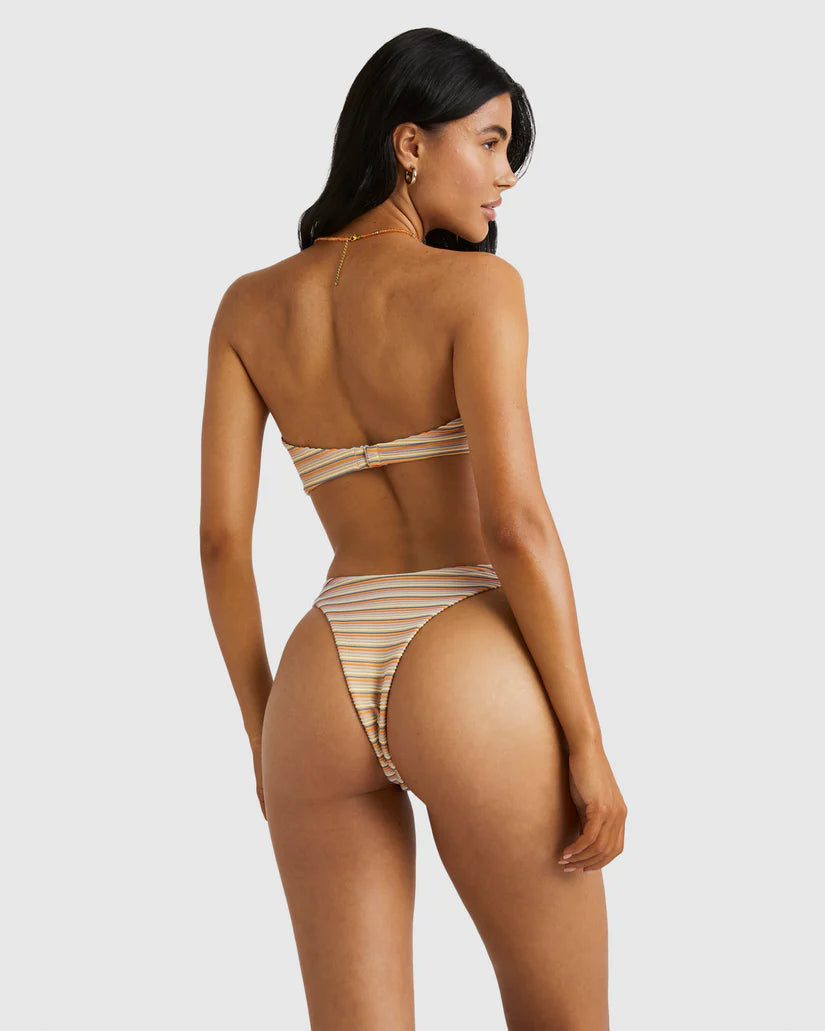 RVCA RIPPLE AND TWIST SKIMPY BIKINI BOTTOMS