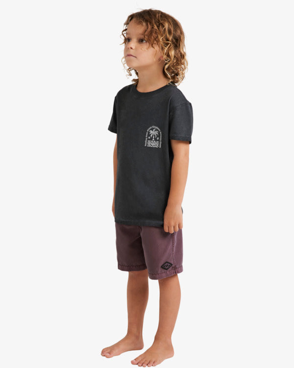 BILLABONG GROMS BIG WAVE SHAZ TEE