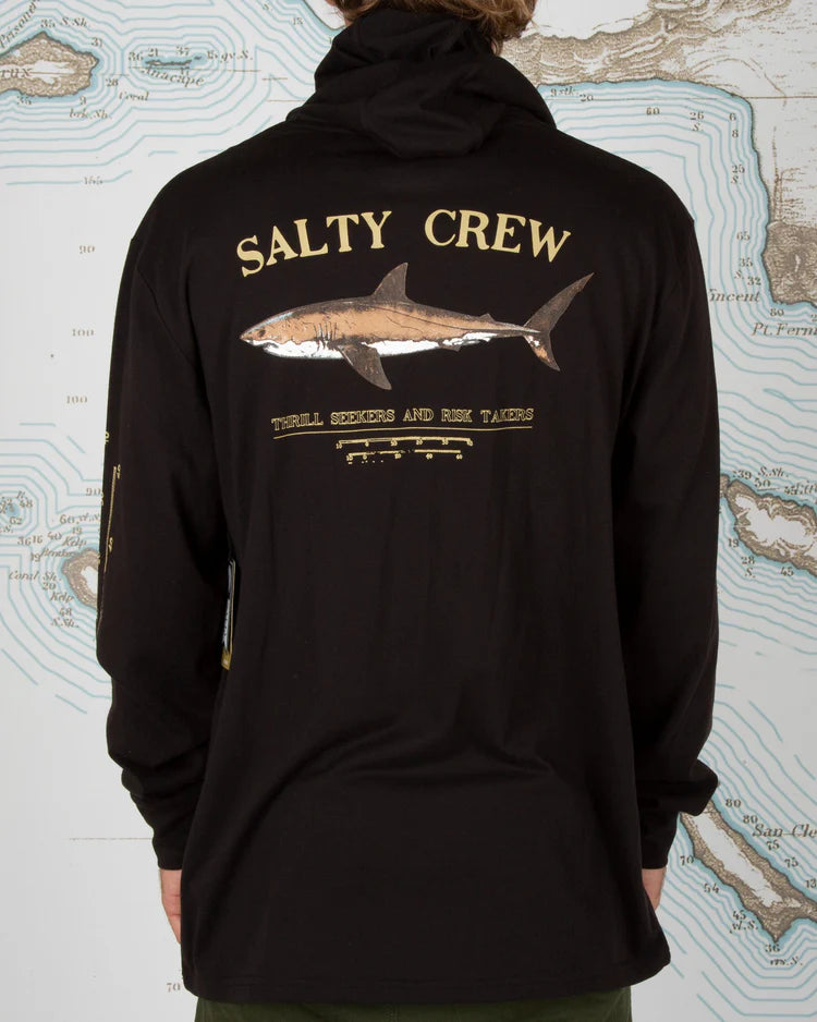 SALTY CREW BRUCE HOOD TECH TEE