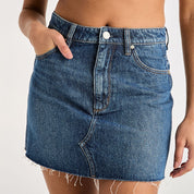 WRANGLER REPAIR MINI SKIRT CAMDEN FADE