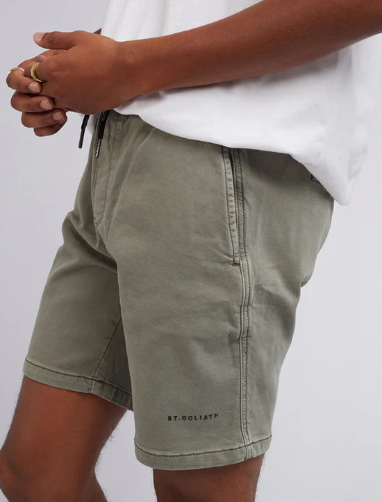 ST GOLIATH FAIRHAVEN SHORT OLIVE