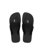 HAVAIANAS URBAN BASIC MATERIAL BLACK MALE