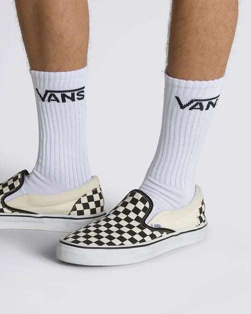 VANS CLASSIC CREW SOCK 3PK WHT