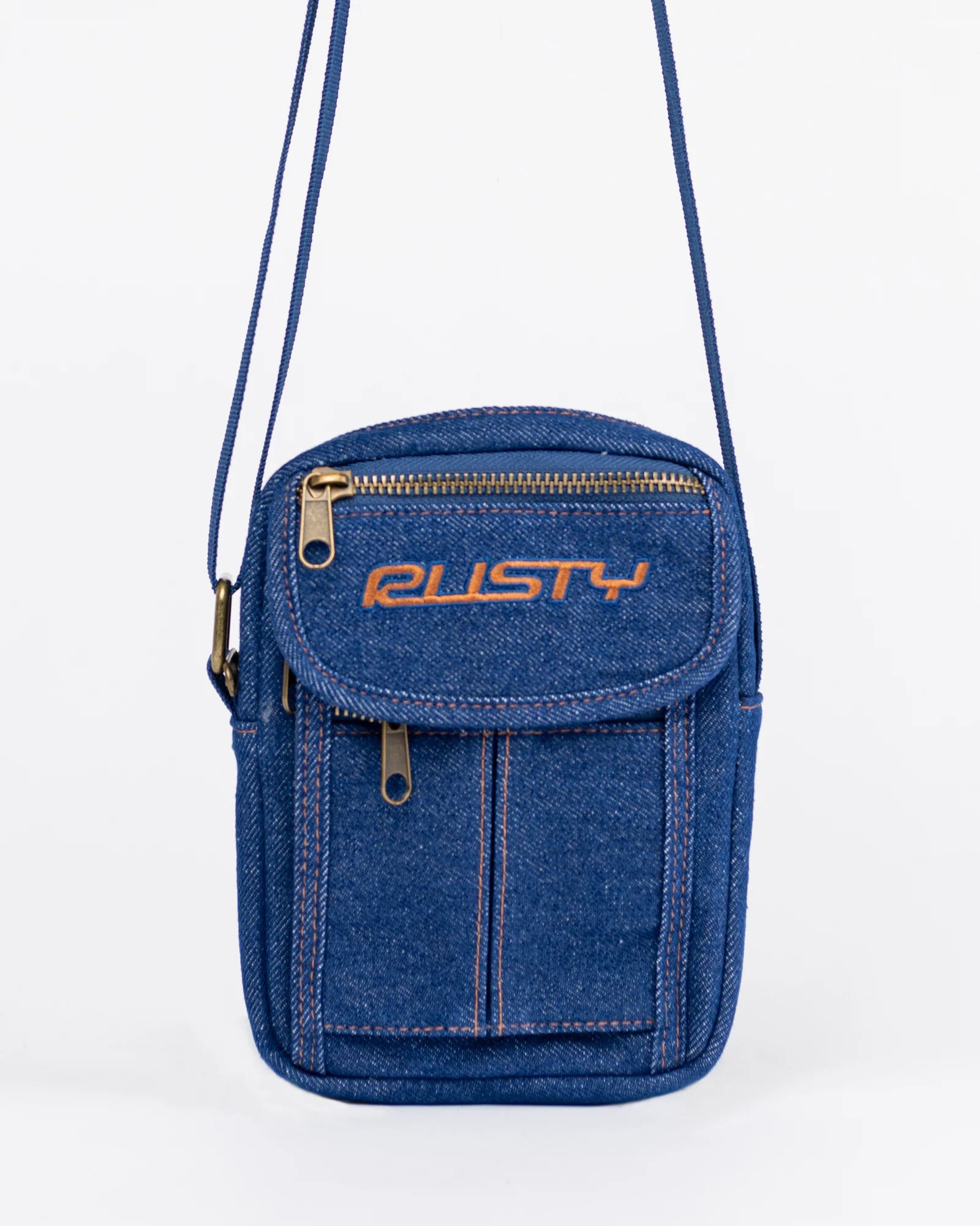 RUSTY BILLIE JEAN CROSSBODY BAG RAW DAWG BLUE