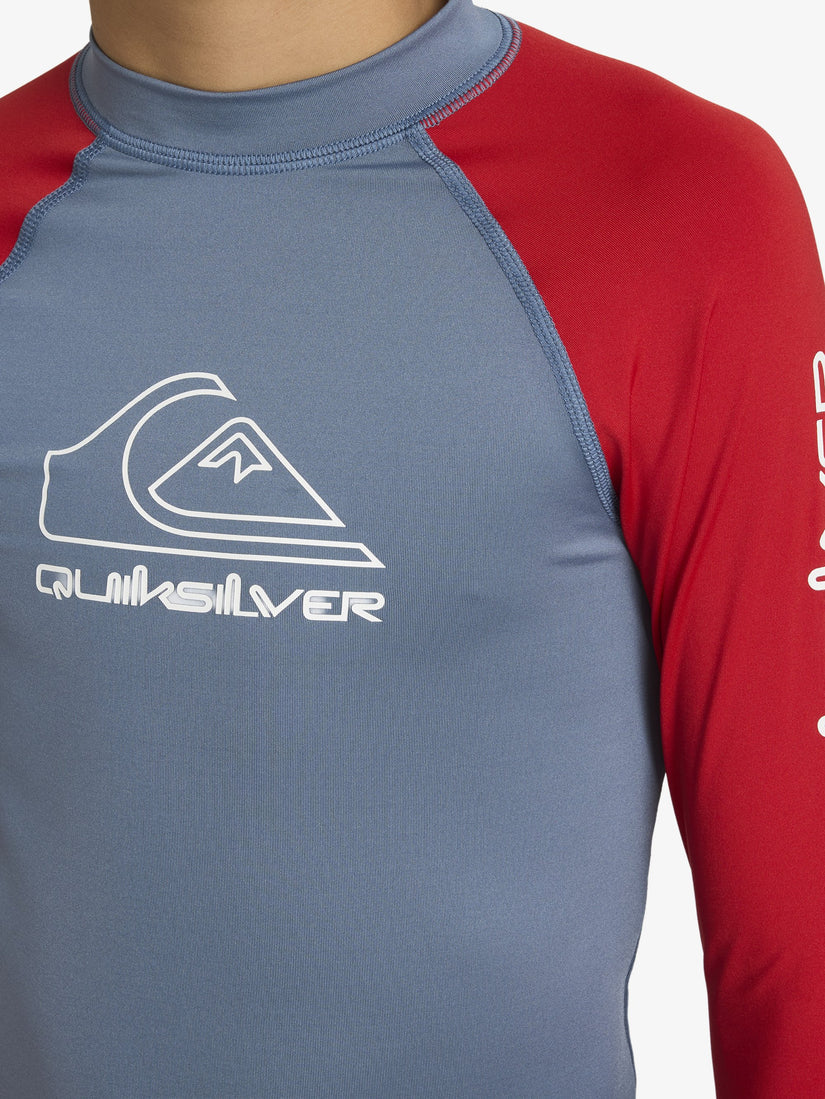 QUIKSILVER ON TOUR LS YOUTH RASHIE