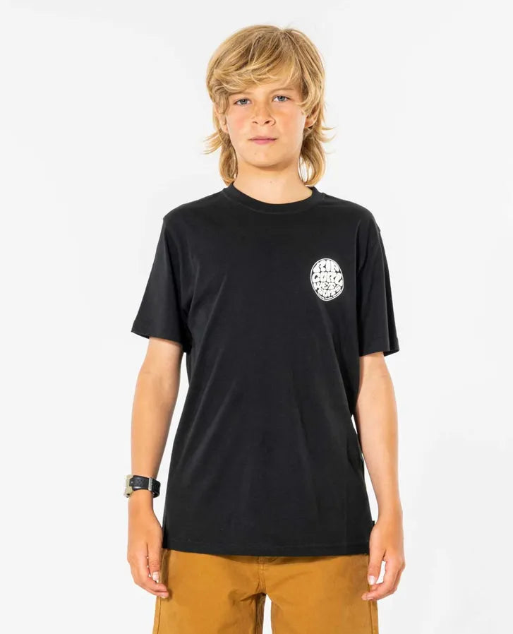 RIP CURL WETSUIT ICON TEE KDS