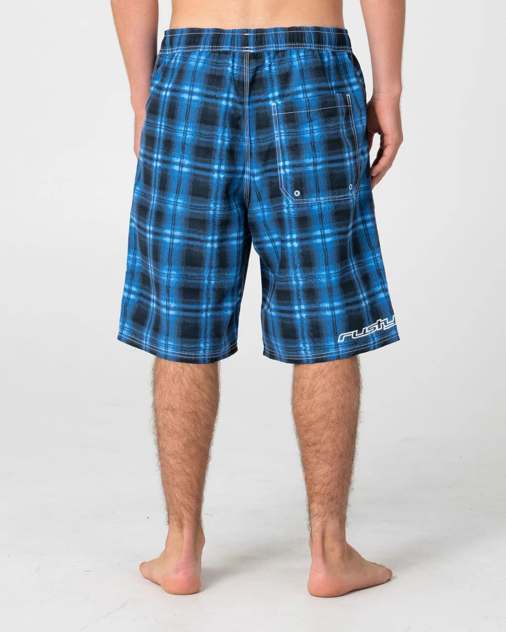 RUSTY RAMBO 23" ELASTIC WAIST BOARDSHORT – NAVY BLUE