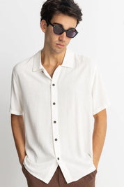 RHYTHM TEXTURED LINEN SHIRT