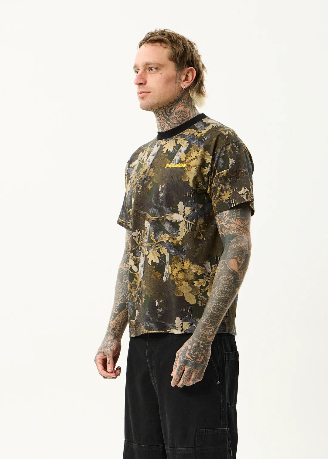 AFENDS FIND ME BOXY FIT TEE