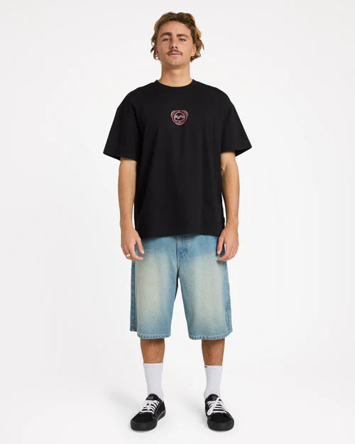 BILLABONG SUN SCRIPT SMOKO DENIM SHORT