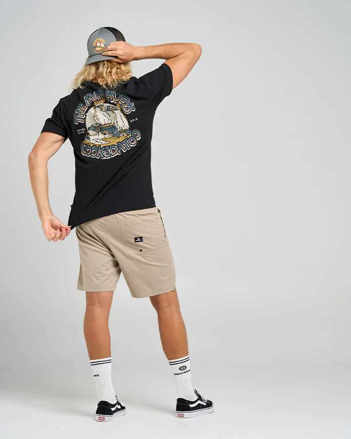 HUEYS COOKEDATOO TRIO SS TEE