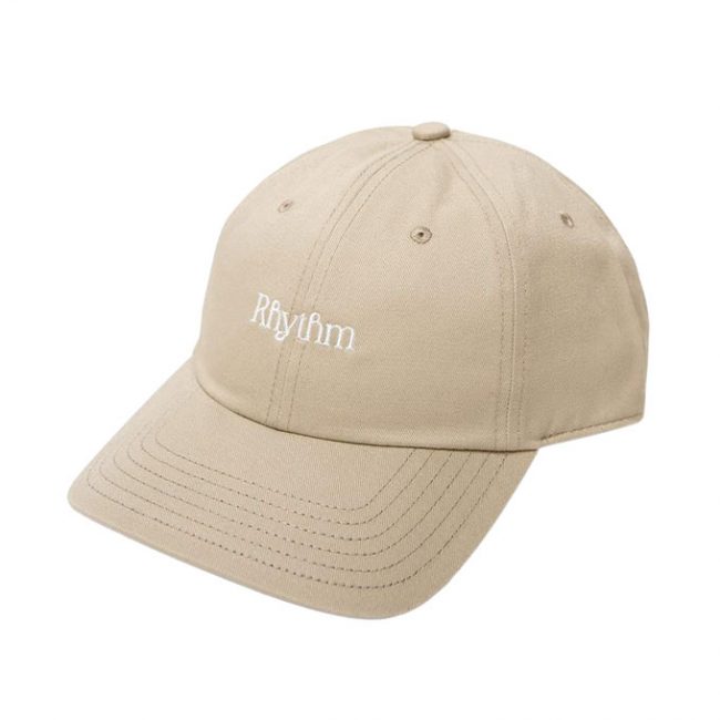 RHYTHM ESSENTIAL BRUSHED TWILL CAP NATURAL