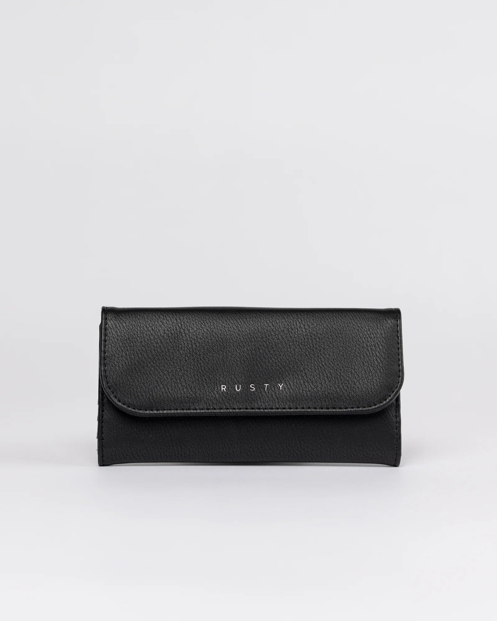 RUSTY BELLA FLAP WALLET BLACK