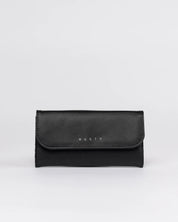 RUSTY BELLA FLAP WALLET BLACK