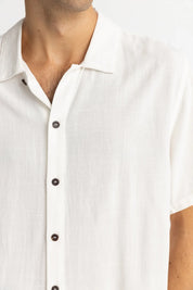 RHYTHM TEXTURED LINEN SHIRT