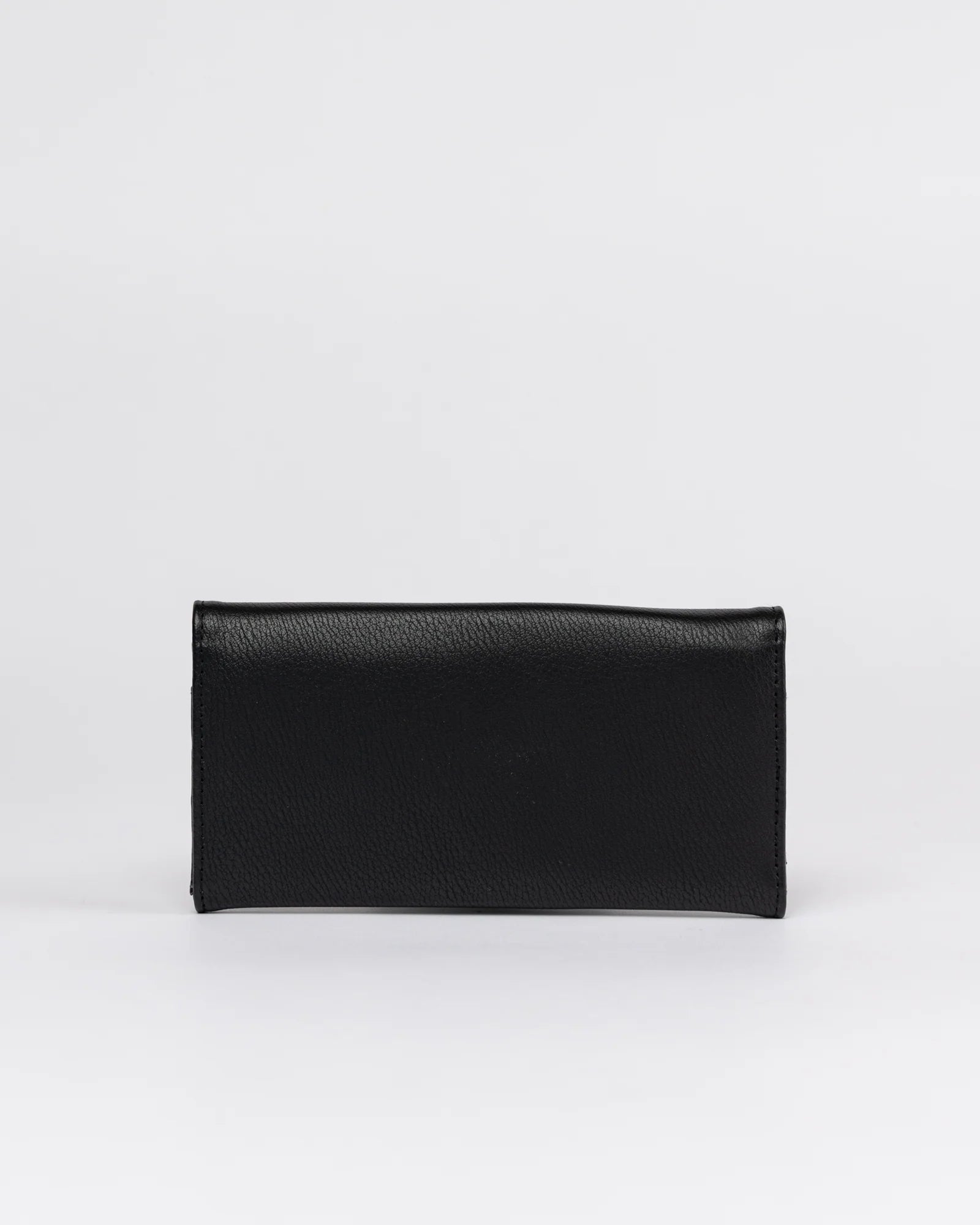 RUSTY BELLA FLAP WALLET BLACK