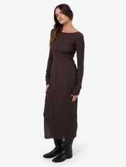 THRILLS JORDI BOAT NECK MAXI DRESS