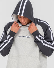 RUSTY DENNY RAGLAN HOODED FLEECE