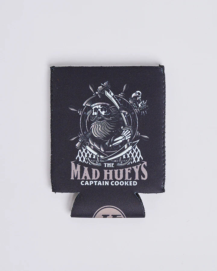 HUEYS CAPTAIN SHIP FACED STUBBY COOLER