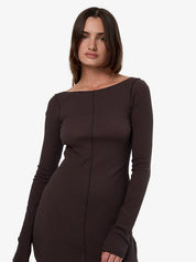 THRILLS JORDI BOAT NECK MAXI DRESS