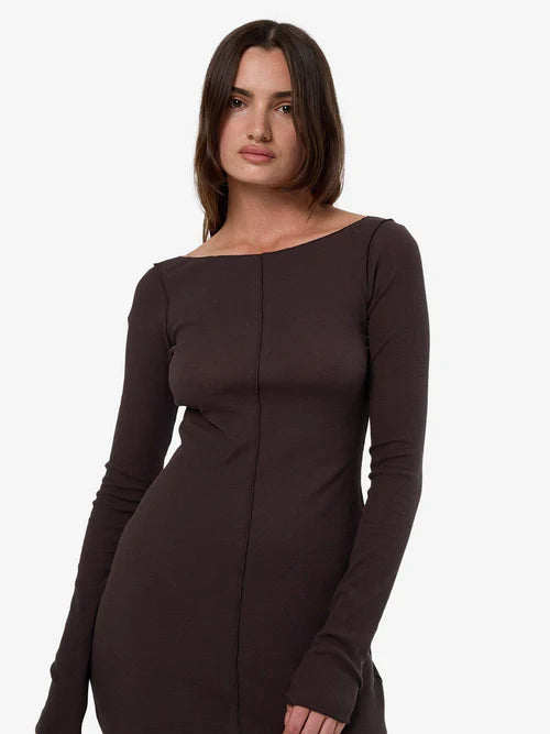 THRILLS JORDI BOAT NECK MAXI DRESS
