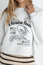 RHYTHM PARADISE FOUND CREW NECK FLEECE