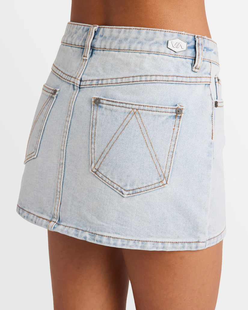 RVCA DENIM MINI SKIRT