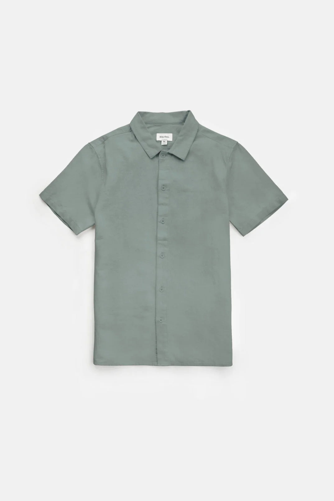 RHYTHM CLASSIC LINEN SHIRT - SEAFOAM