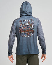 HUEYS THE SEA CAPTAIN UPF 50+ HOODED FISHING JERSEY