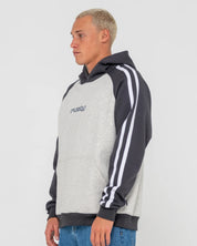 RUSTY DENNY RAGLAN HOODED FLEECE