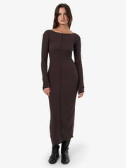 THRILLS JORDI BOAT NECK MAXI DRESS