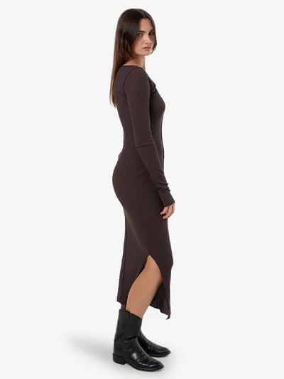 THRILLS JORDI BOAT NECK MAXI DRESS