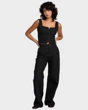 RVCA BONNIE BUTTON THRU TANK