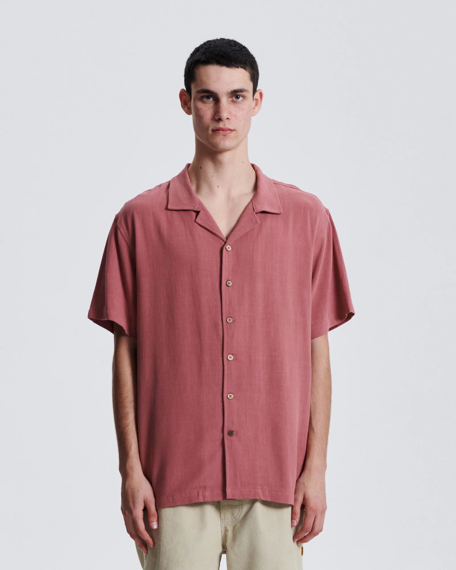 TCSS ERNIE RESORT SHIRT MERLOT