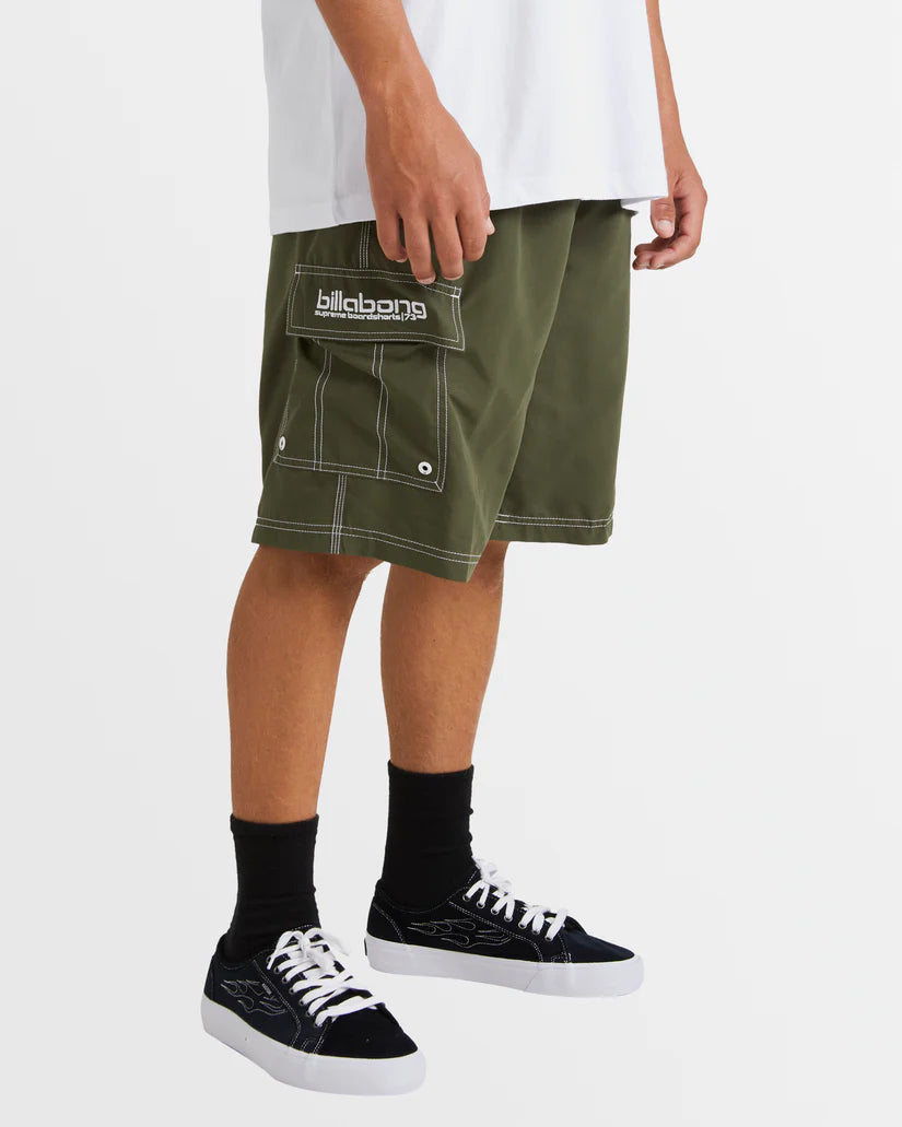 BILLABONG THROW ONS DARK MILITARY