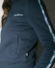 RUSTY MIDNIGHT ZIP THROUGH FLEECE
