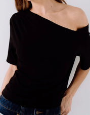 RUSTY SALLY SLOUCH OFF SHOULDER TEE