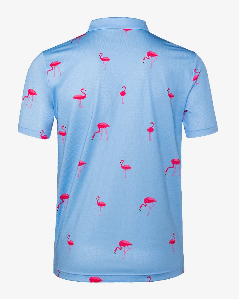 GOLF GODDS FLAMINGO GOLF POLO