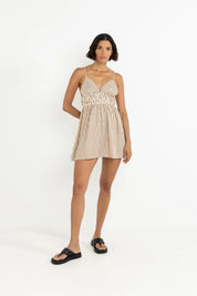 RHYTHM COVE STRIPE MINI DRESS
