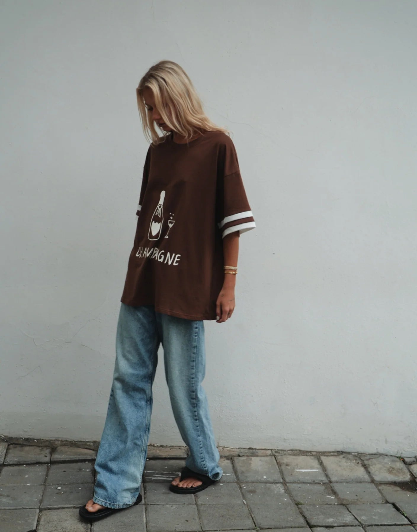 LUNA LANE THE CHAMPAGNE TEE