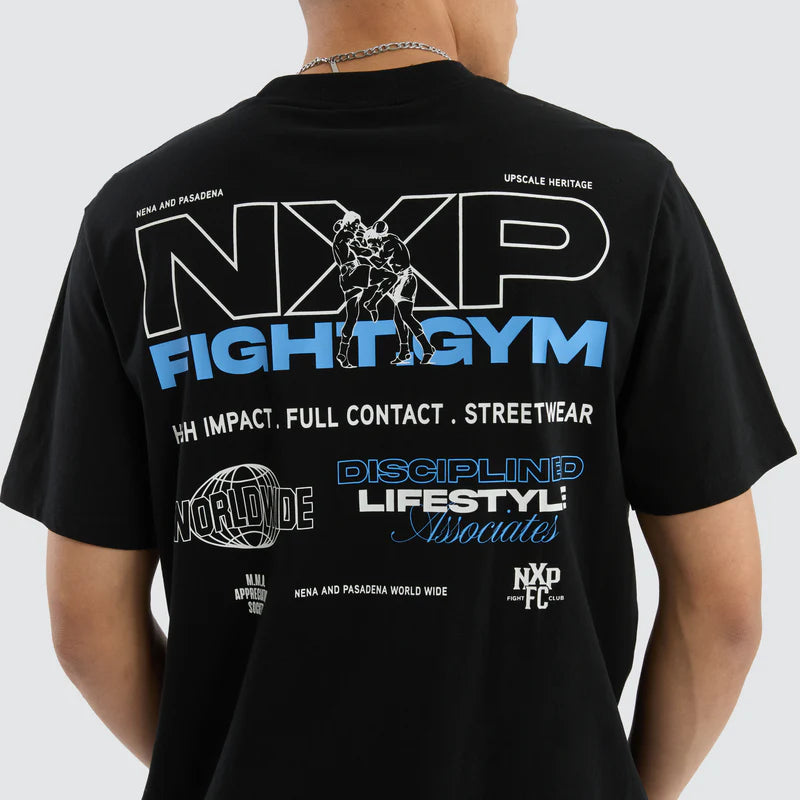 NXP RETROSPECT CLASSIC TEE - JET BLACK