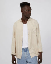 SILENT THEORY MASON LINEN SHIRT