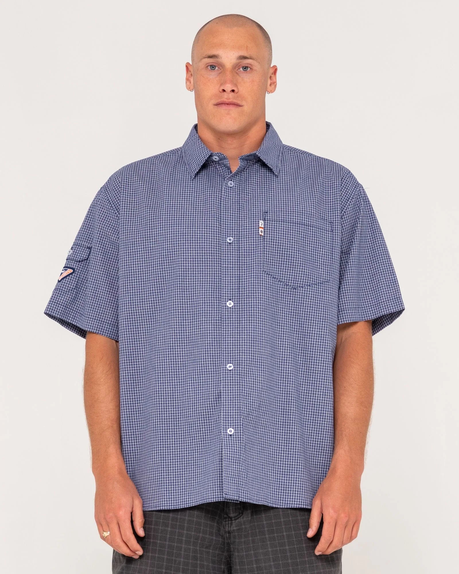 RUSTY STASHA POCKET SHORT SLEEVE SHIRT