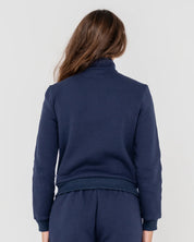 RUSTY MIDNIGHT ZIP THROUGH FLEECE