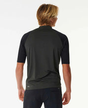 RIPCURL SHOCK UPF RASHIE - BLACK MARLE